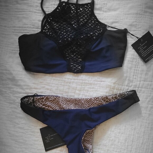 ✨NWT✨ Gorgeous Panama Acacia Bikini - Reversible! - Picture 2 of 5